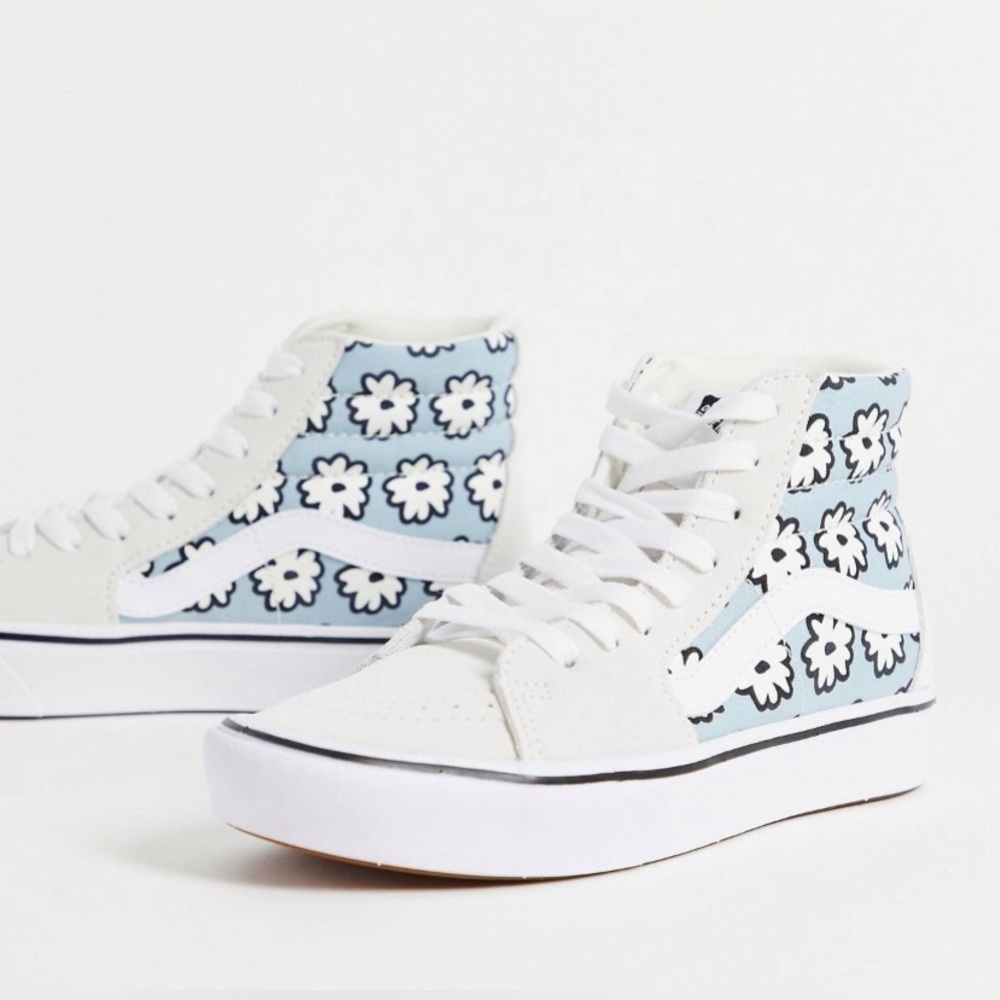 Floral Hightop Vans